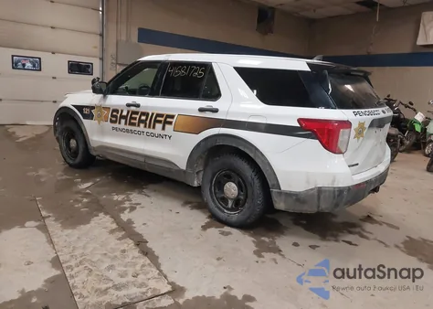 2022 Ford Police Interceptor from USA, damaged, VIN 1FM5K8AB7NGB73250